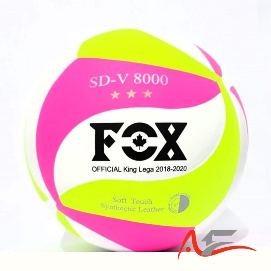 توپ والیبال برند Fox لیگ ایتالیا صورتی