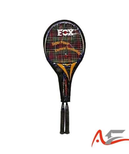 راکت بدمینتون فاکس مدل SUPER POWER بسته دو عددی
