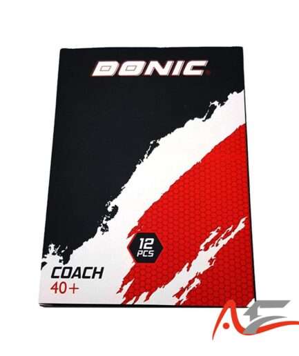 توپ پینگ پنگ دونیک مدل COACH+40 بسته 12 عددی