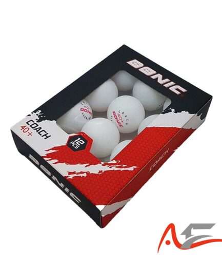 توپ پینگ پنگ دونیک مدل COACH+40 بسته 12 عددی